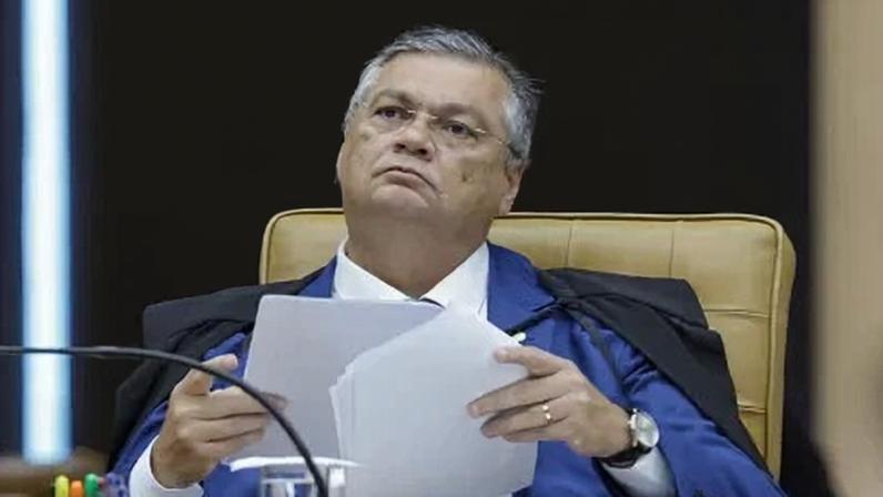 Ministro Flávio Dino na sessão plenária do STF
