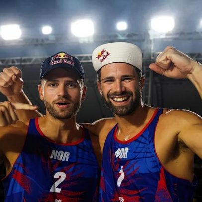 Vikings do vôlei de praia são inspirados por Emanuel e Ricardo