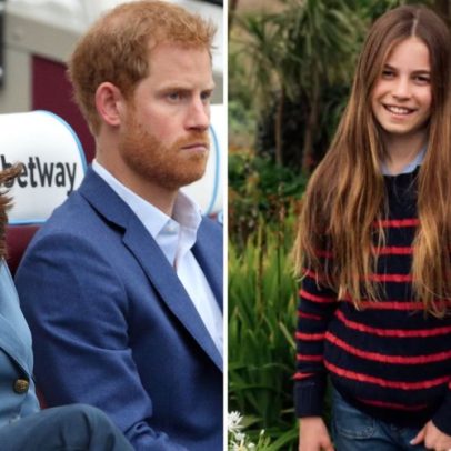 Harry ficou chateado com fotos de Kate Middleton para aniversário de Charlotte