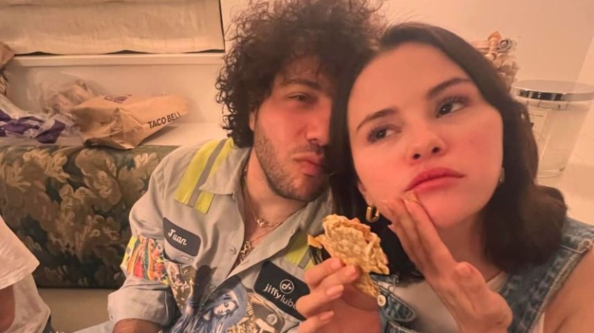 Benny Blanco e Selena Gomez — Foto: Reprodução/Instagram