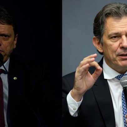 Segurança e privatizações no centro disputam Tarcísio e Haddad em SP