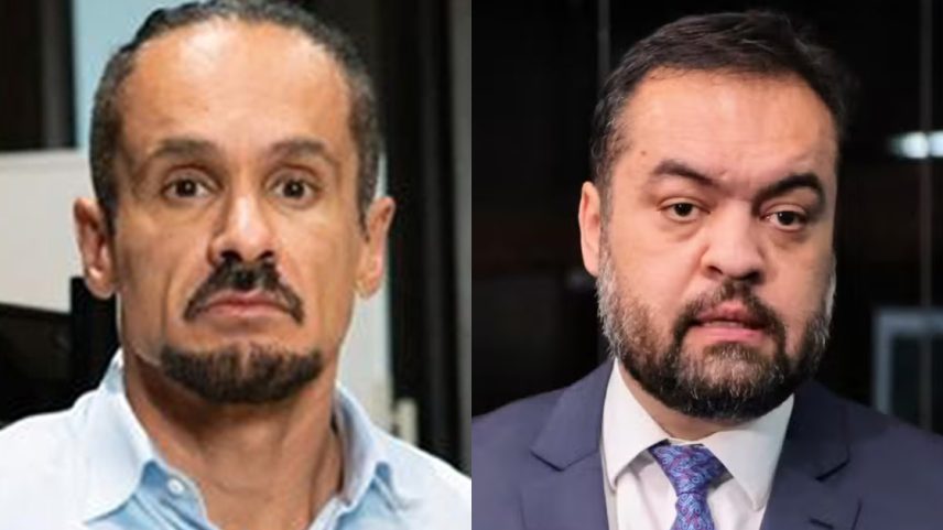 Cláudio Castro, governador do Rio de Janeiro — Foto: Governo do Rio de Janeiro / Advogado e empresário, Ricardo Magro • Divulgação/Magro Advogados