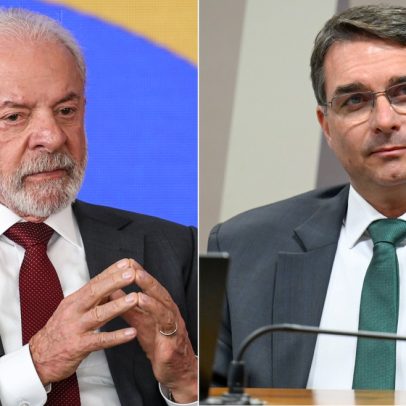 Lula e Flávio Bolsonaro empatam com 45% no 2º turno, aponta Datafolha