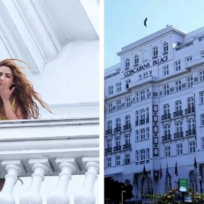 QG de Shakira no Rio: Copacabana Palace já recebeu Einstein, Bardot e realeza