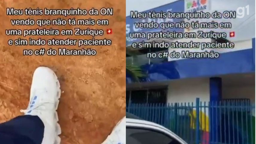 Prefeitura de Paço do Lumiar cancela estágio de alunos de medicina após post de estudante: ‘indo atender paciente no c# do Maranhão’ — Foto: Reprodução/Redes sociais