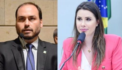 PL oficializa chapa com Carlos Bolsonaro e Carol de Toni ao Senado em SC