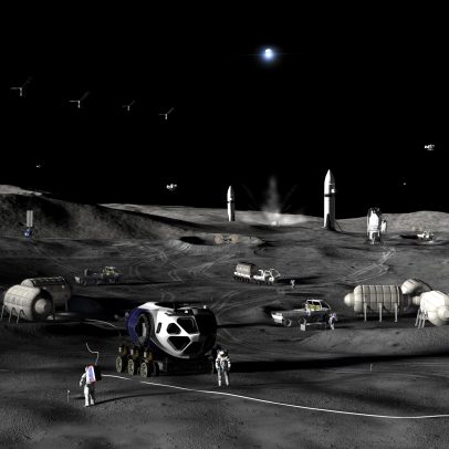 NASA atualiza sobre base lunar com rovers, landers e missões