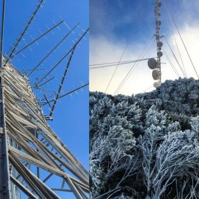 Urupema, Capital do Frio: neve, ovelhas de cachecol e cascata congelada