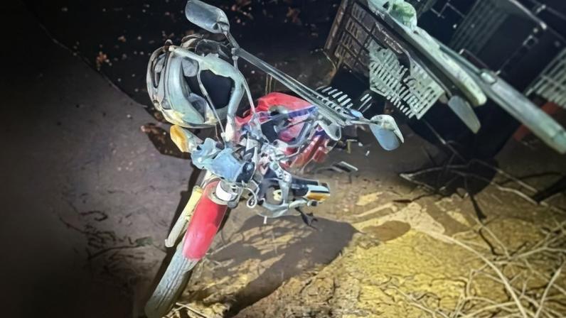 Motociclista morre após ser encontrado caído e coberto de sangue na zona rural de Riacho dos Machados