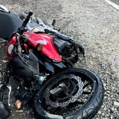 Motociclista morre em acidente com caminhonete na BR-282, SC