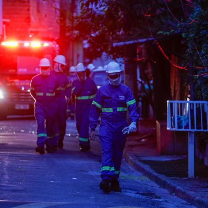 Explosão em Jaguaré envolve tubulação de gás atingida por obra da Sabesp