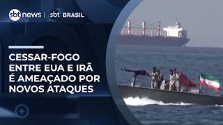 Imagem do Estreito de Ormuz