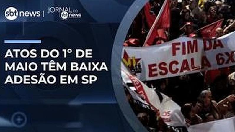 Sem a presença de Lula, eventos sindicais registram menor participação