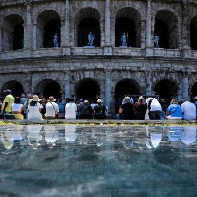 Calor extremo leva Itália a alerta vermelho em Roma e mais quatro cidades