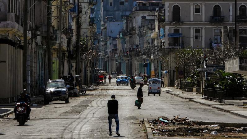 Washington afirma que a ilha representa uma ameaça à segurança nacional. Crédito: Adalberto Roque/AFP