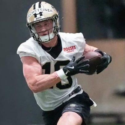 Saints assinam wide receiver Brock Rechsteiner, filho de Scott Steiner