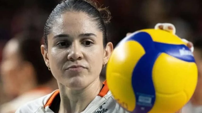 Natália Zilio em ação pelo Osasco na temporada 2024/25 (Foto: Divulgação/ Osasco)