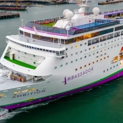 França: 1,7 mil pessoas confinadas em navio por suspeita de virose