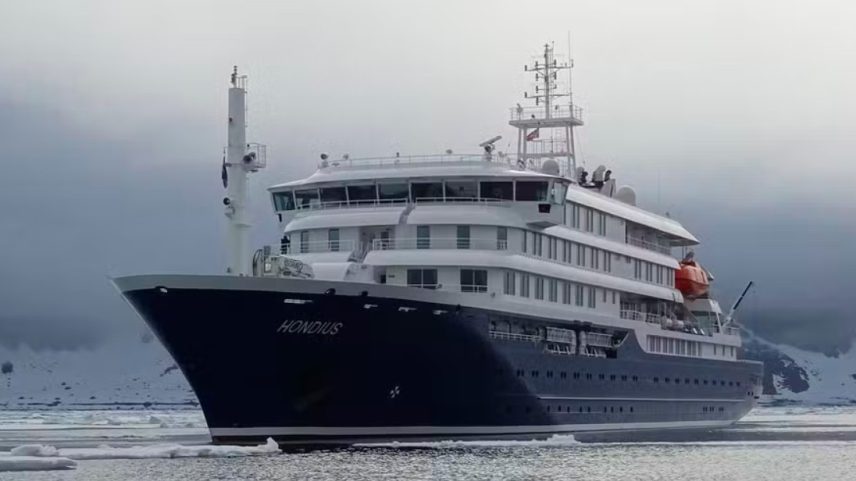 Cruzeiro MV Hondius - hantavirus (Antarctica Cruises/Divulgação)