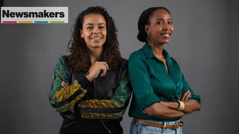Molemo Moiloa (left) and Chao Tayiana Maina (right), founders of Open Restitution Africa (ORA)