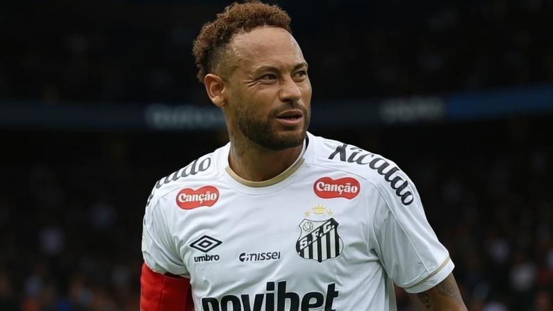 Neymar, atacante do Santos e da seleção brasileira