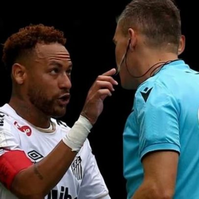 Erro do 4º árbitro não ofusca atuação discreta de Neymar