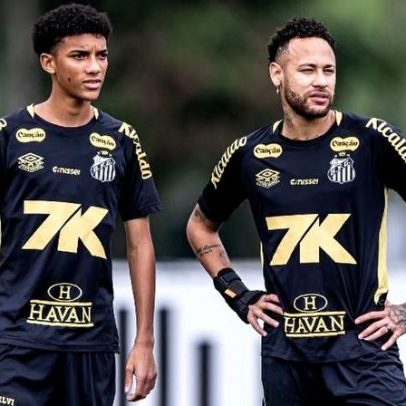 Robinho Jr. não se cala diante de Neymar, diferentemente do Santos