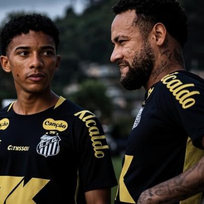 Neymar e Robinho Jr são relacionados após briga no treino do Santos