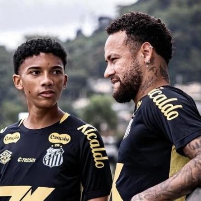 Neymar e Robinho Jr se desentendem, Santos observa com naturalidade