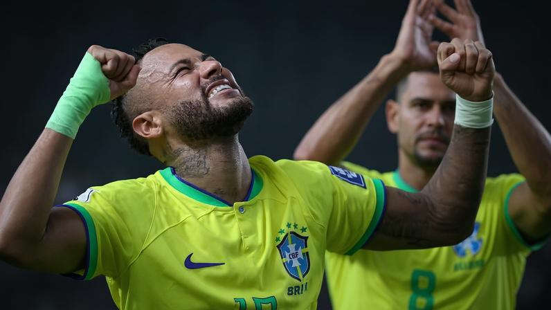 Neymar Brasil x Bolívia no Estadio Mangueirão, Belém do Pará - PA, Brasil. Eliminatórias 2026 — Foto: Vitor Silva/CBF