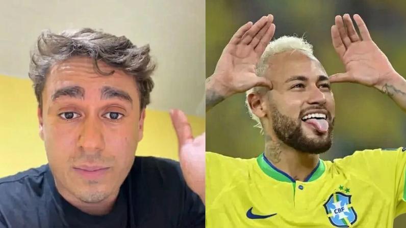 Nikolas Ferreira e Neymar (Instagram/Getty Images)