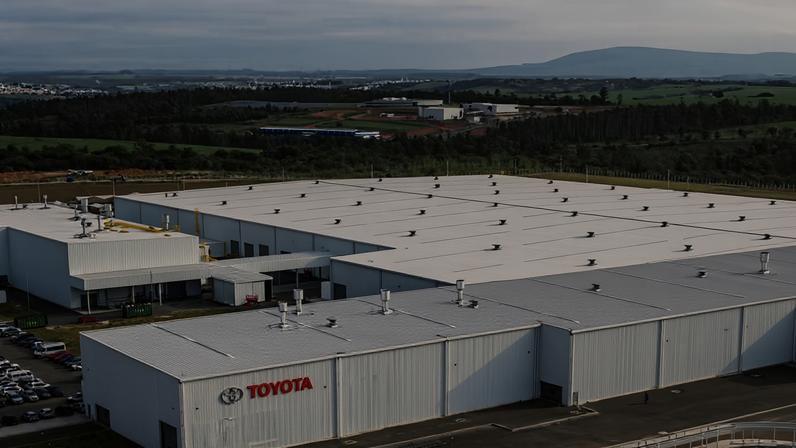Nova fábrica da Toyota em Sorocaba — Foto: Divulgação/Toyota
