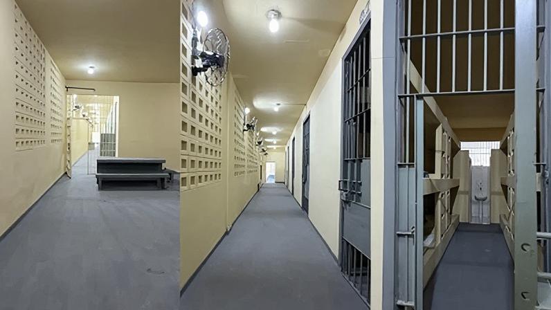 Mais de 70 policiais militares presos foram transferidos para a nova unidade prisional no Amazonas