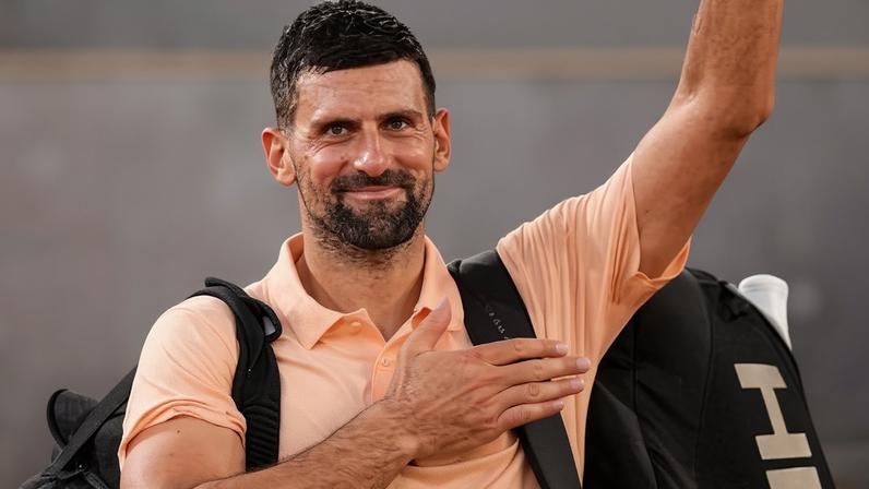 Novak Djokovic se despede de Roland Garros em 2026