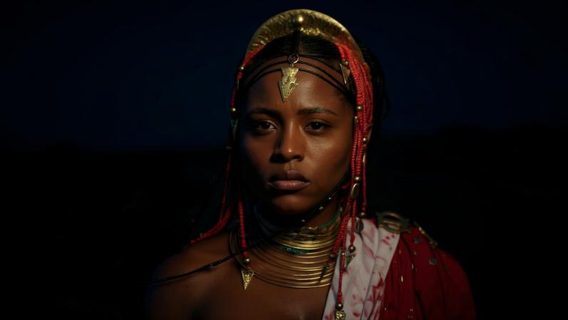Duda Santos interpreta a princesa Alika em 'A Nobreza do Amor'