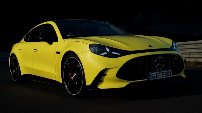 Novo Mercedes-AMG GT Coupé 4-Portas — Foto: Divulgação/Mercedes-Benz
