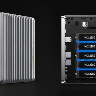 Minisforum lança NAS com Intel Core Series 3