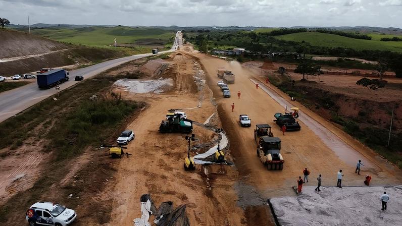 Obras do PAC (Programa de Aceleração do Crescimento). Secom-SE