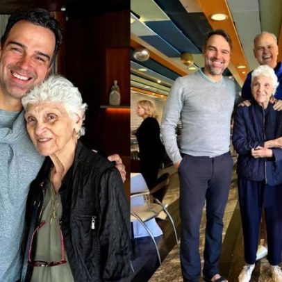 Tadeu Schmidt lamenta a morte da mãe aos 92 anos