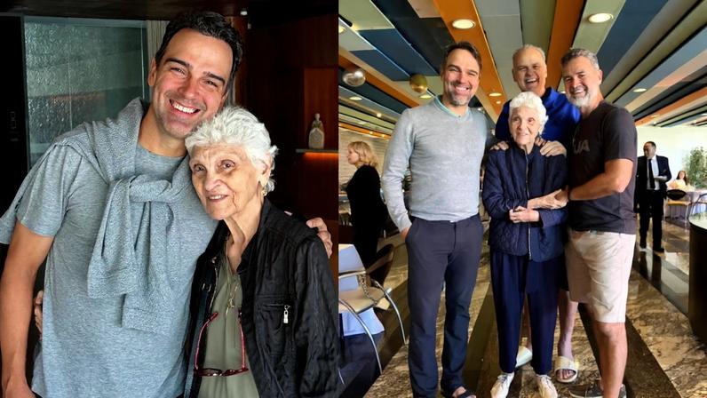 Tadeu Schmidt lamenta a morte da mãe aos 92 anos