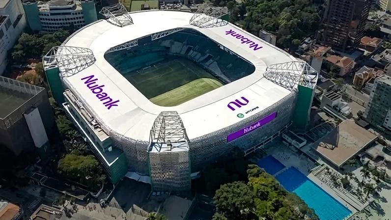 Nubank adquire naming rights do estádio do Palmeiras e público escolherá novo nome