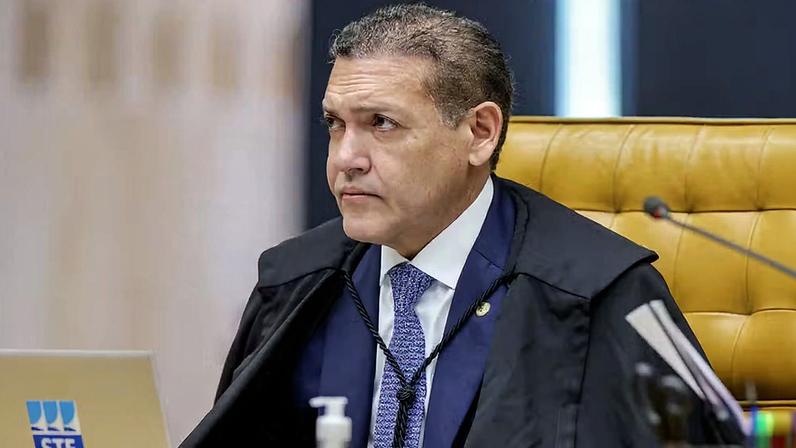 Ministro do STF Nunes Marques — Foto: Rosinei Coutinho/STF