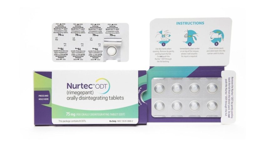 Nurtec, novo medicamento aprovado para enxaqueca — Foto: Reprodução