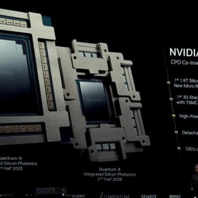 NVIDIA investe US$ 6,5 bi em fotônica para superar gargalo do cobre na IA