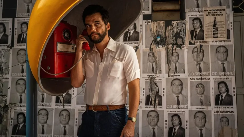 "O Agente Secreto", com Wagner Moura (foto), concorreu ao Oscar em 2026 e teve o melhor desempenho na bilheteria entre os filmes nacionais, que são beneficiados pela Cota de Tela. (Foto: Divulgação/Victor Jucá)