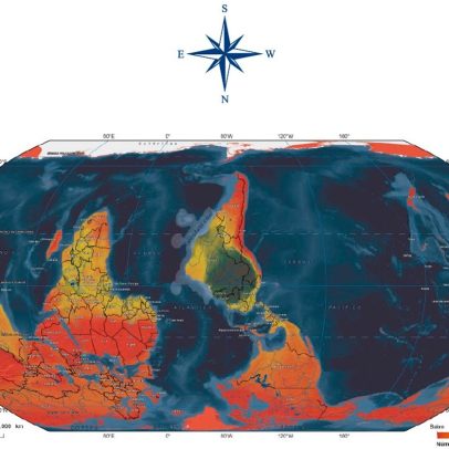 IBGE lança mapa-mundo com Brasil no centro e foco na biodiversidade