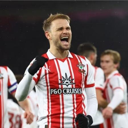 O brasileiro Léo Scienza, do Southampton