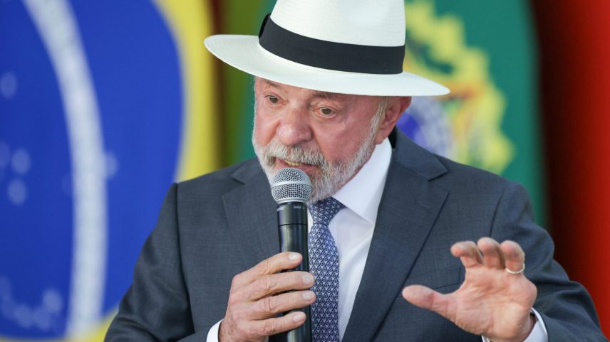 1 de 1 O presidente da República, Luiz Inácio Lula da Silva PT Palácio do Planalto no lançamento do Novo Desenrola Brasil Metropoles 8