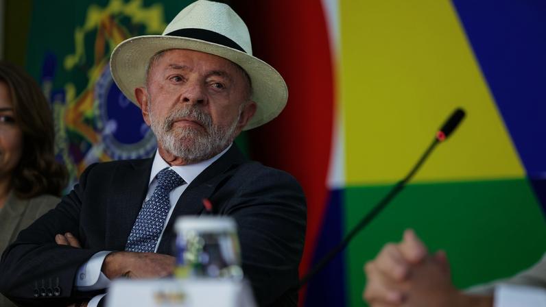 O presidente da República, Luiz Inácio Lula da Silva PT Palácio do Planalto no lançamento do Novo Desenrola Brasil Metropoles 8