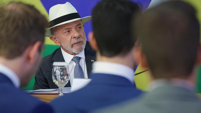 O presidente da República, Luiz Inácio Lula da Silva PT Palácio do Planalto no lançamento do Novo Desenrola Brasil Metropoles 8